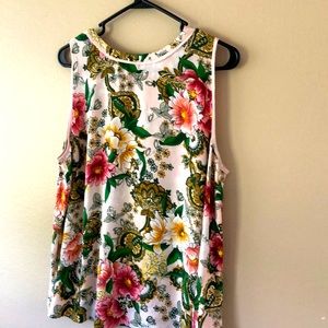 Loft Mixed Media Blouse